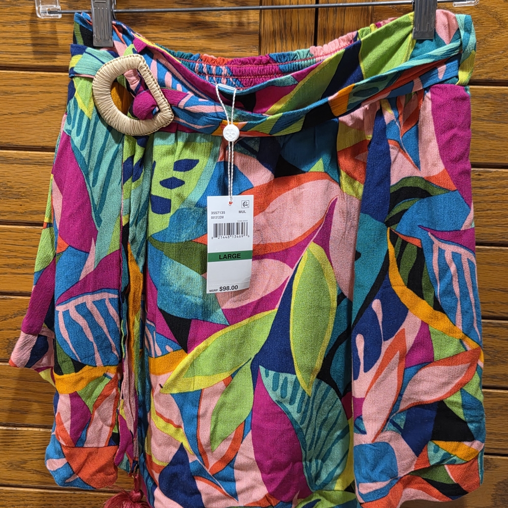 Trina Turk Rainforest shorts HtF